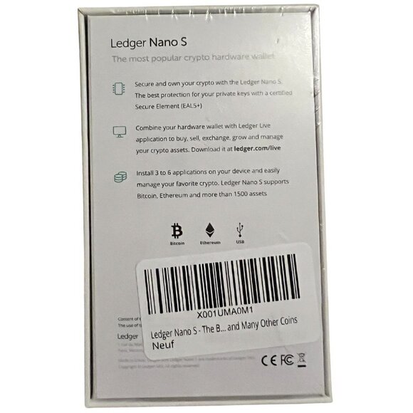 Ledger Nano S Crypto Hardware Wallet - Picture 2 of 4